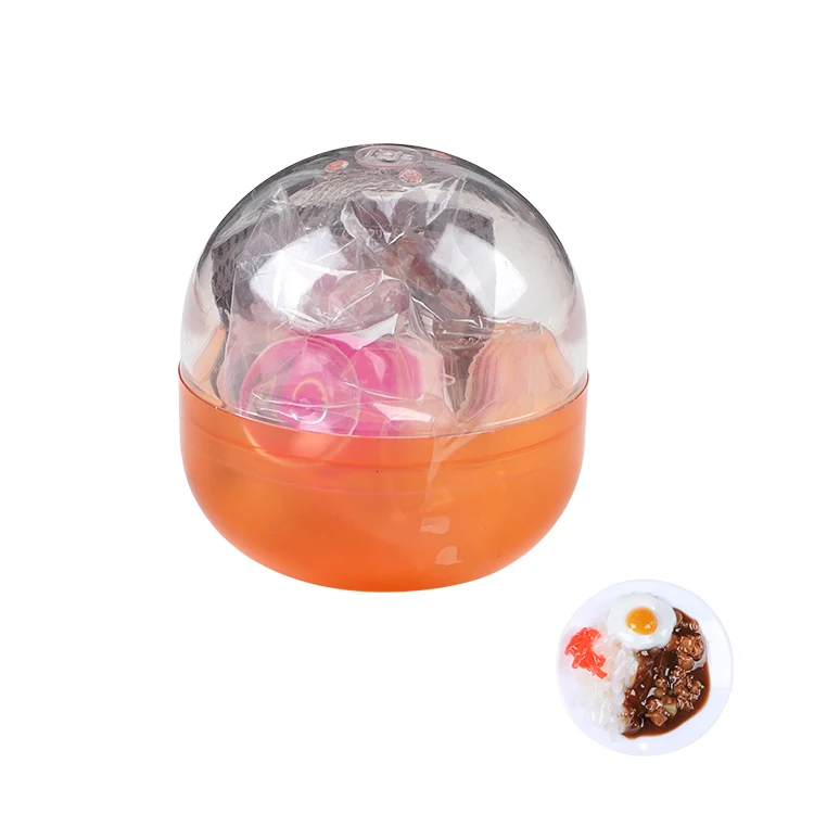 Famicheer Eco Friendly Transparent Plastic Round Ball Vending Toy Capsules for Vending Machine