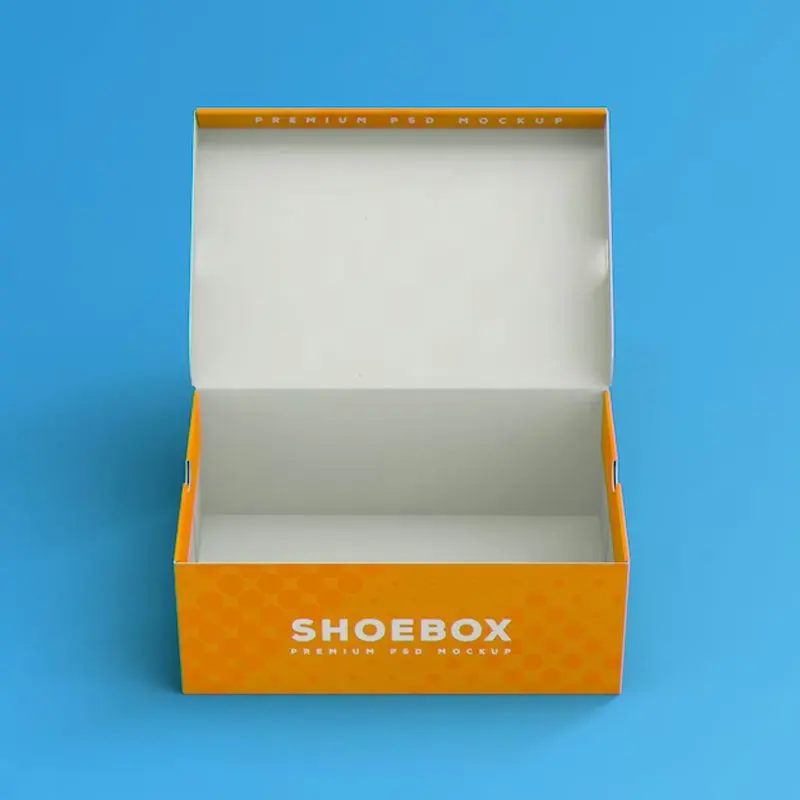 Custom Cardboard Packaging Shoebox Sandals Packing Box