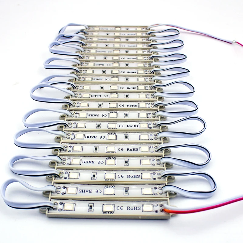 Customize Small Epoxy IP 65 Waterproof SMD 5050 Single Color Led Module Channel Letter Led Signage