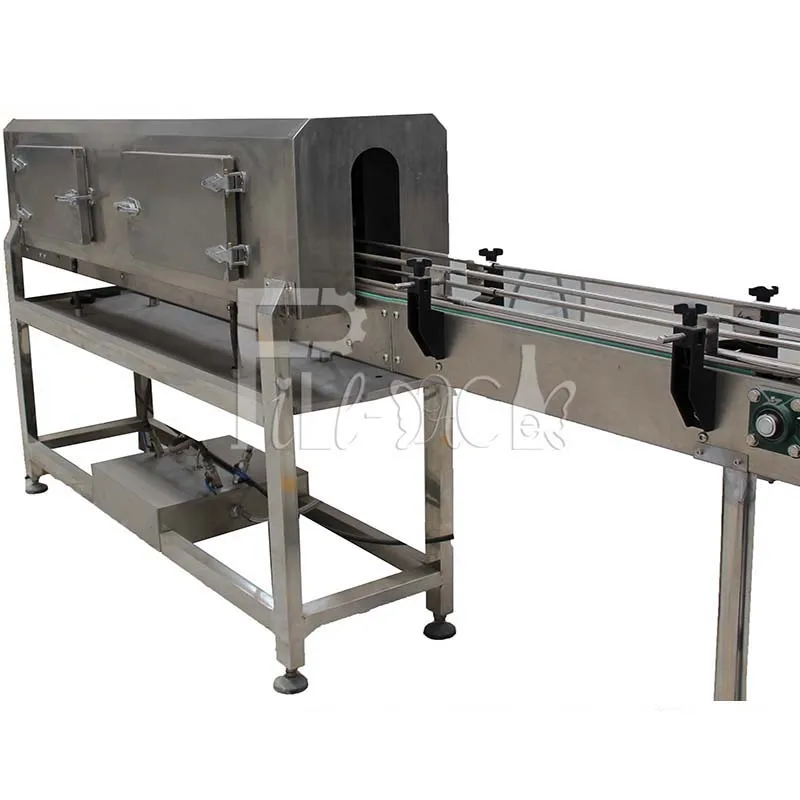 Термоусадочная машина с паровым рукавом 1,5 м для этикеток на корпусе из ПВХ