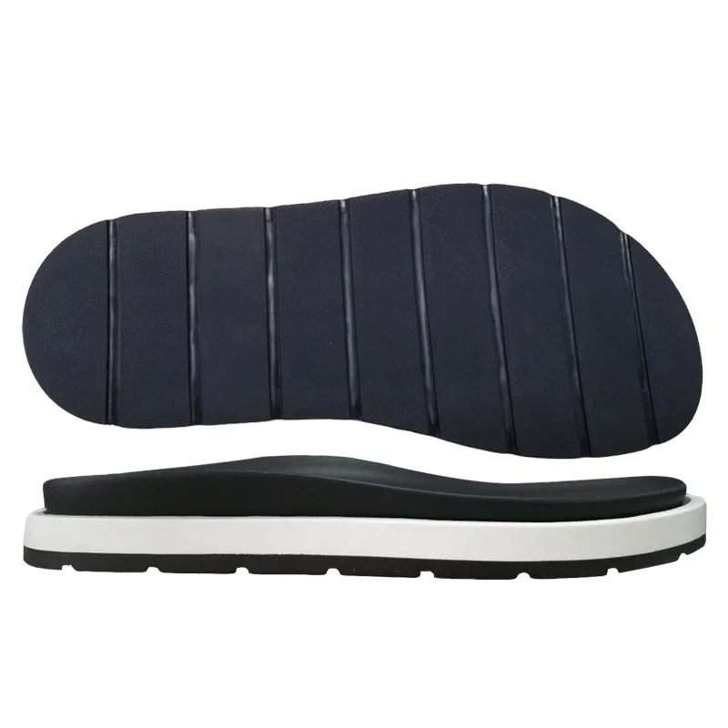 Soft Men Sandal Sole Design Comfy PU and TPR Material Arabic Shoe Outsole