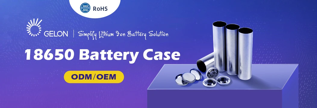 18650 Cylinder Cell Case with Anti-Explosive Cap and Insulation O-ring