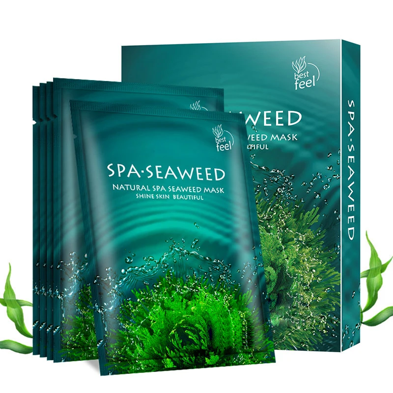 2022 OEM / ODM Private Label Korea facial mask sheet sleep disposable seaweed face mask