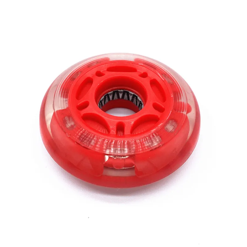 Skate Shoe Casters Flashing PU Wheel LED Roller Skate Wheel