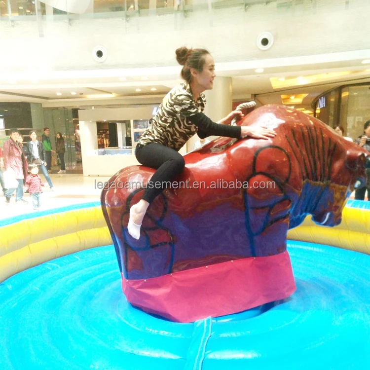 Crazy Newest Design Game Machine Mechanical Bull inflatable mechanical rodeo bull