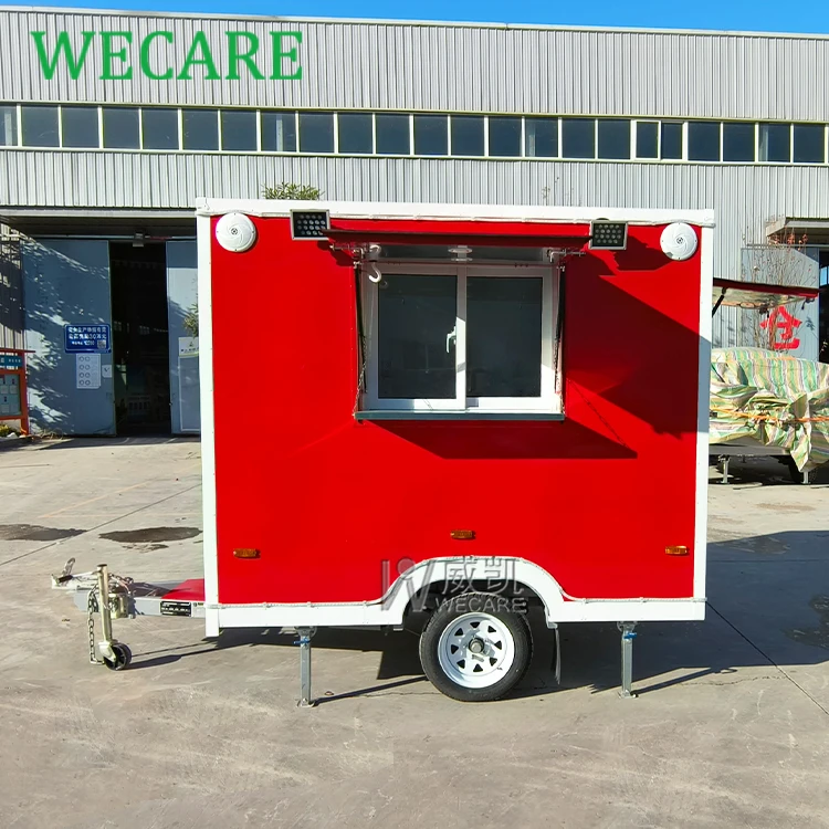 Мобильная тележка для чая, кофе, хот-дога