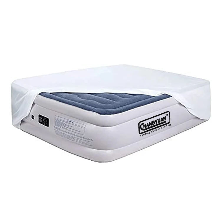 Comfortable Air Mattress With Built In Pump Fast Inflation Blow Up Air Bed Inflatable Air Mattress Camping
