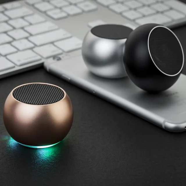 Eson Style Aluminum Metal Mini Bluetooth Speaker Sports Outdoor Portable Wireless Speaker