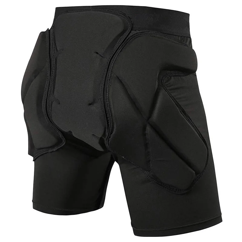EVA Padded Compression Shorts Impact Resistance Protective Butt Padded Shorts Protection Pants for Ski Skate Snowboard Football