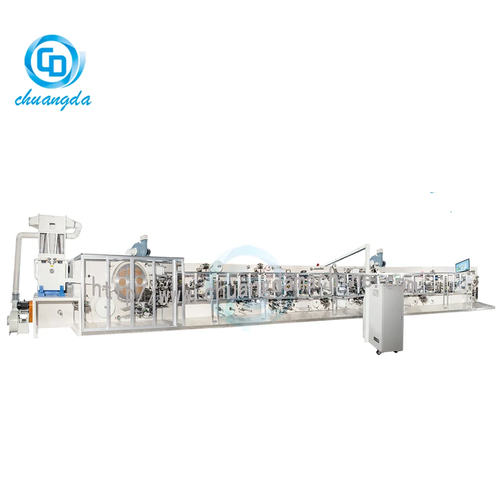 CDH-500 Automatic Sanitary Pad Machine Price, sanitary pad production line, women pad machine