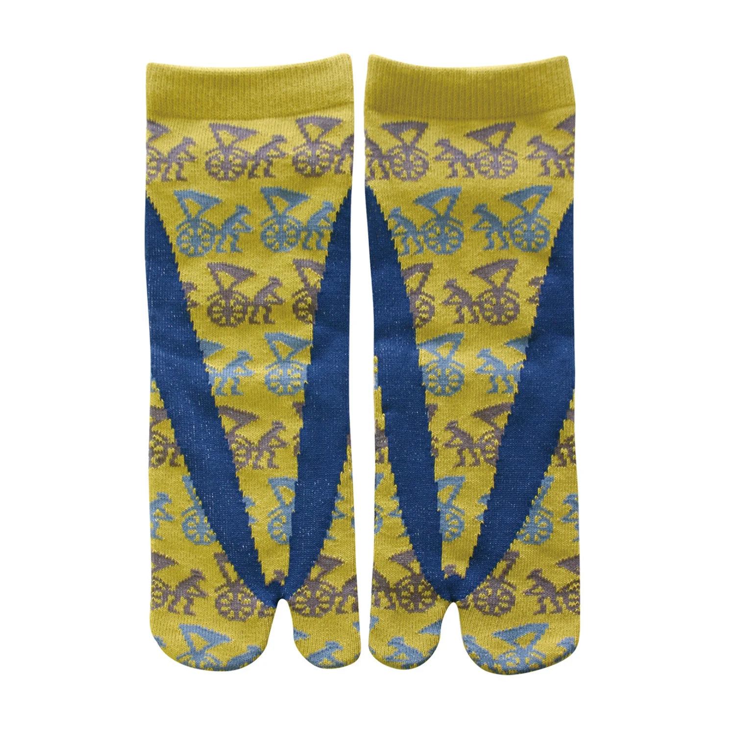 
TABI Japanese leggings with historical designs 