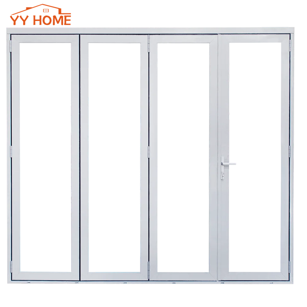 interior glass bifold doors/folding glass shower doors,used exterior doors for sale