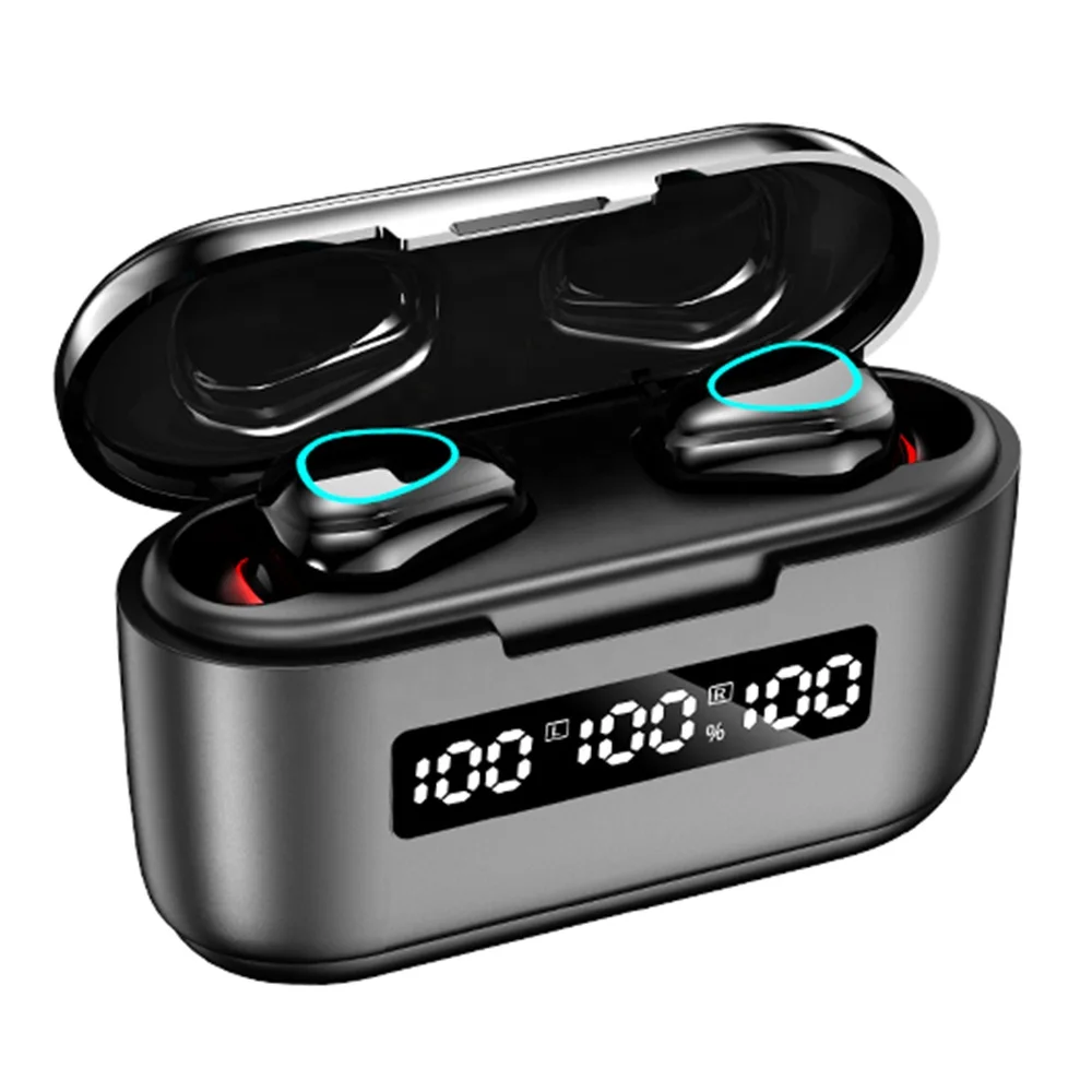  Металлические беспроводные наушники стерео Bluetooth с