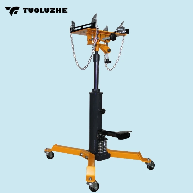 Double pump high-level conveyor transmission jack for gearbox 0.5 ton