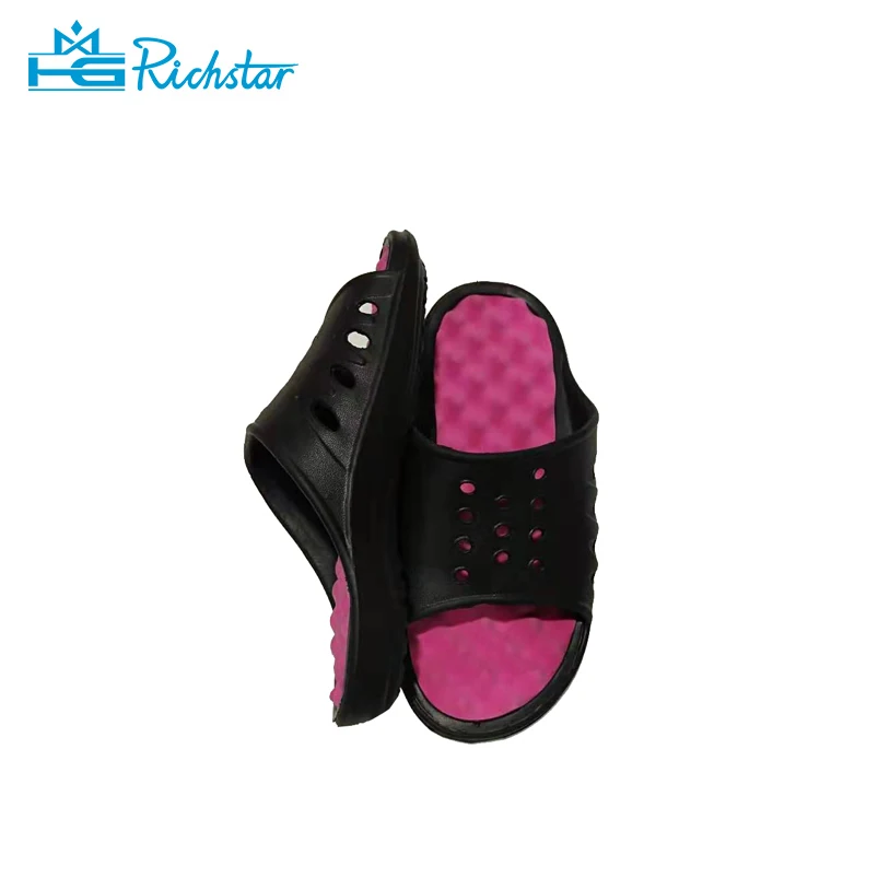 Promotional  EVA beach shoes  popular teen massage slippers