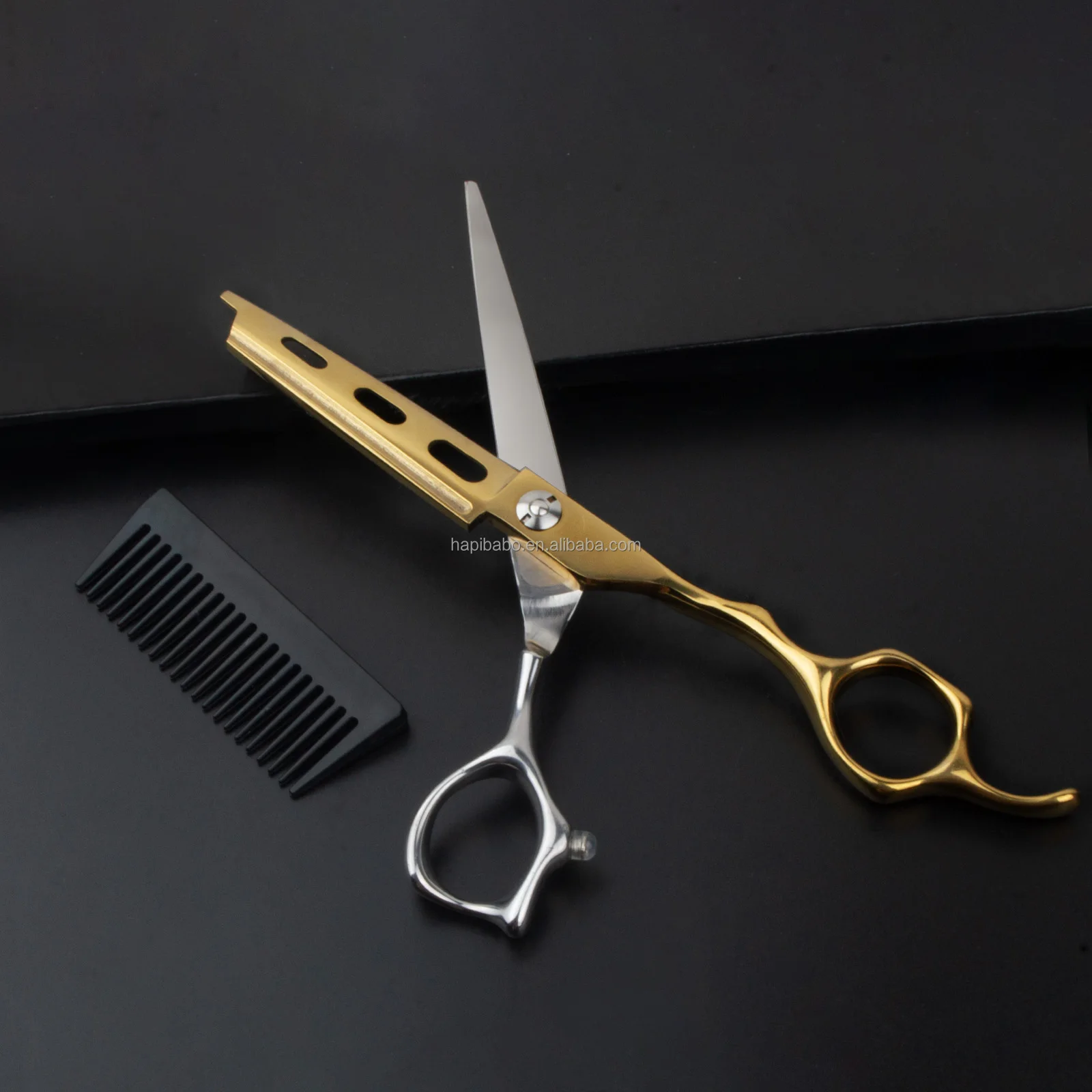 Shear Hairdressing Salon Professional Barber Shears In 440c Stainless Steel Haircut Scissors Professional Barber Scissor Set Kit