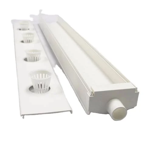 High quality and low price guarantee hydroponic PVC NFT channel for greenhouse hydroponic system from China
