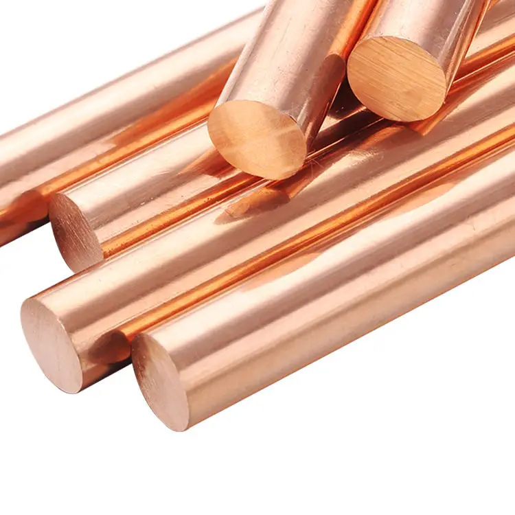 High Hardness and Strength Wholesale Red Copper Bars C95400 C51100 C28000 Seamless Copper Rod for Power Metallurgy