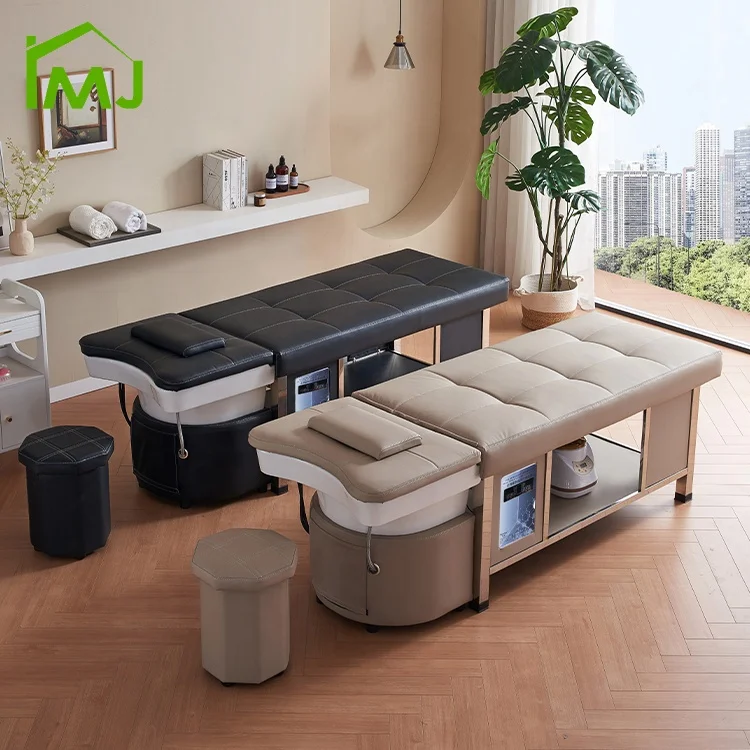 Factory salon hair washing bed facial thai massage head spa shampoo bed