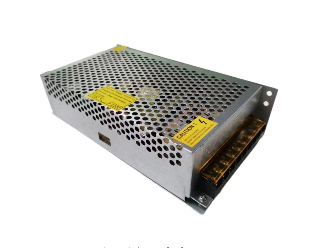 Hot-selling iron network power supply IP20 12/24v AC110/220v 200w switching power supply