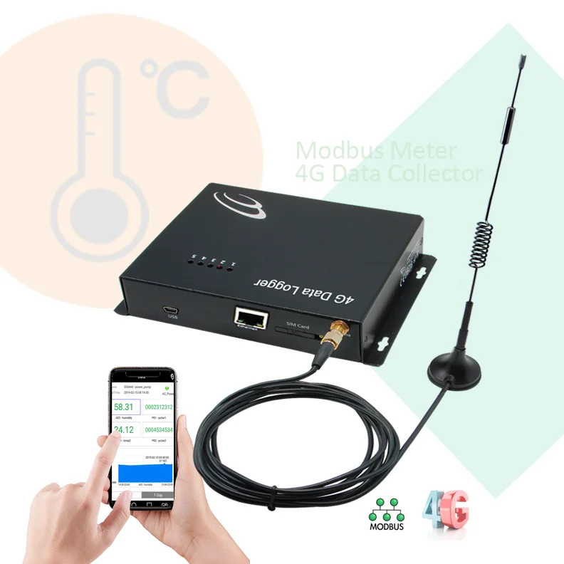 Rs485 погружной регистратор давления температуры воды регистратор данных gsm Электрический счетчик с цифровым выходом 4g