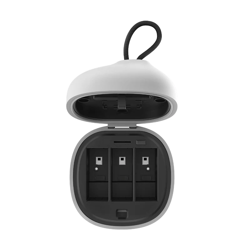  Горячая GoPro Hero9 аксессуары 3 слота Allin Коробка Gopro батарея зарядное устройство с для считывания tf-карт функция камера