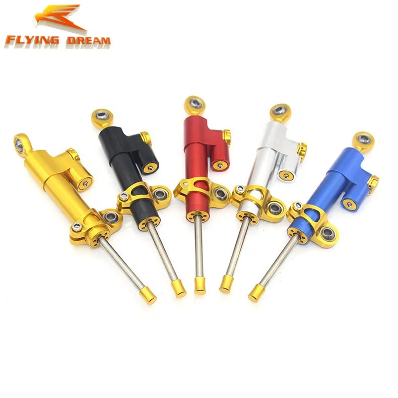 
Pitbike motorcycle modified parts Titanium ruler steering damper 