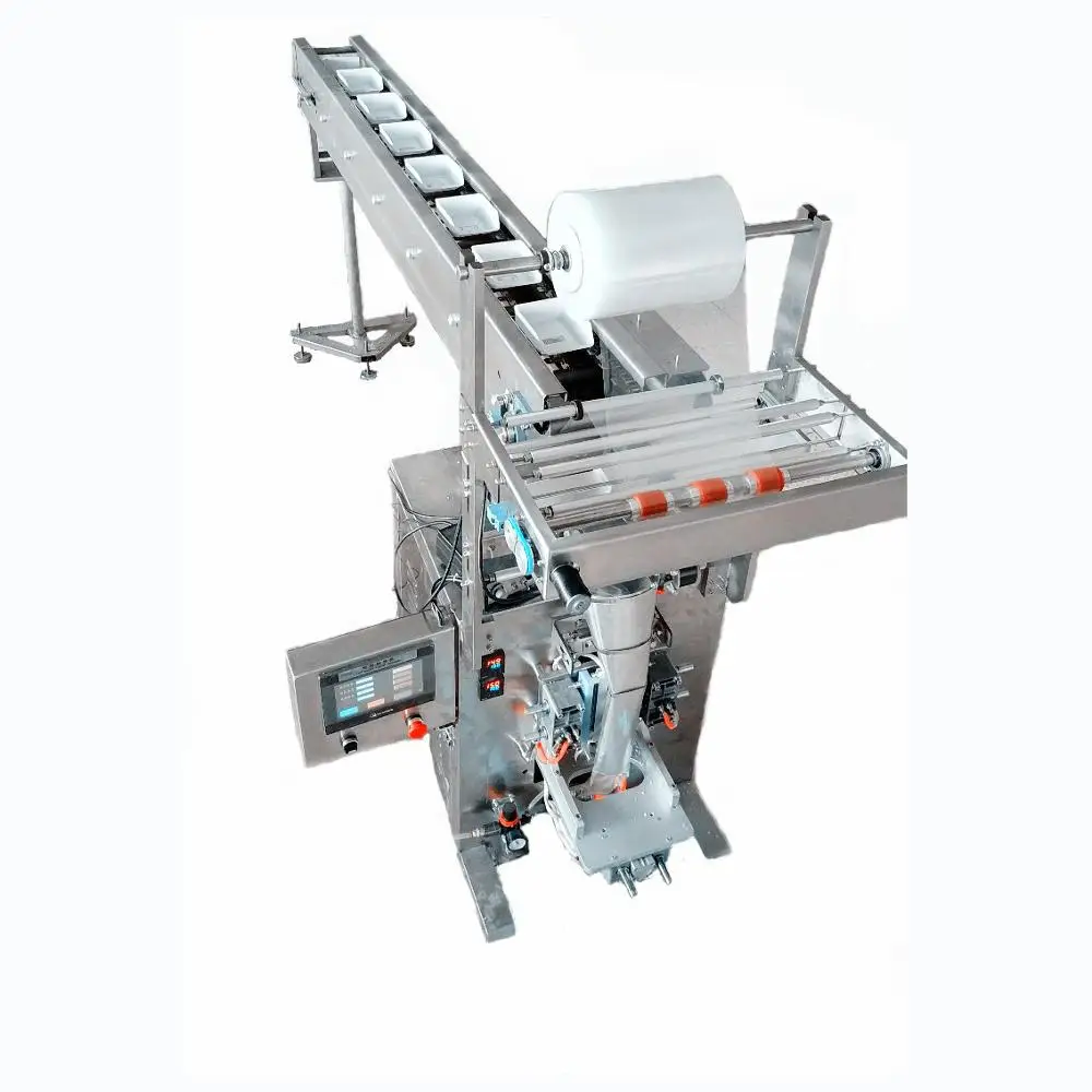 Conveyor type packing machine for tea hardware accessories granules