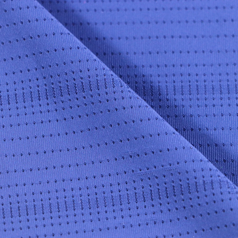 Factory Price 4 Way Stretch 88 Polyamide 12 Spandex 165gsm Weft Knitted Elastic Jacquard Mesh Fabric for Lulu lemon Leggings