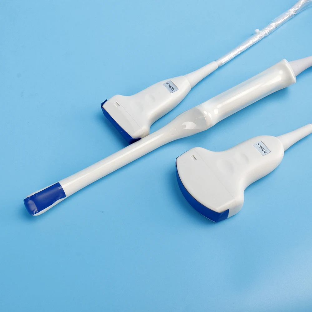 Portable Full-Digital Ultrasound Machine with Electric Power Source Medical Plastic Portable Ultrasound Scan