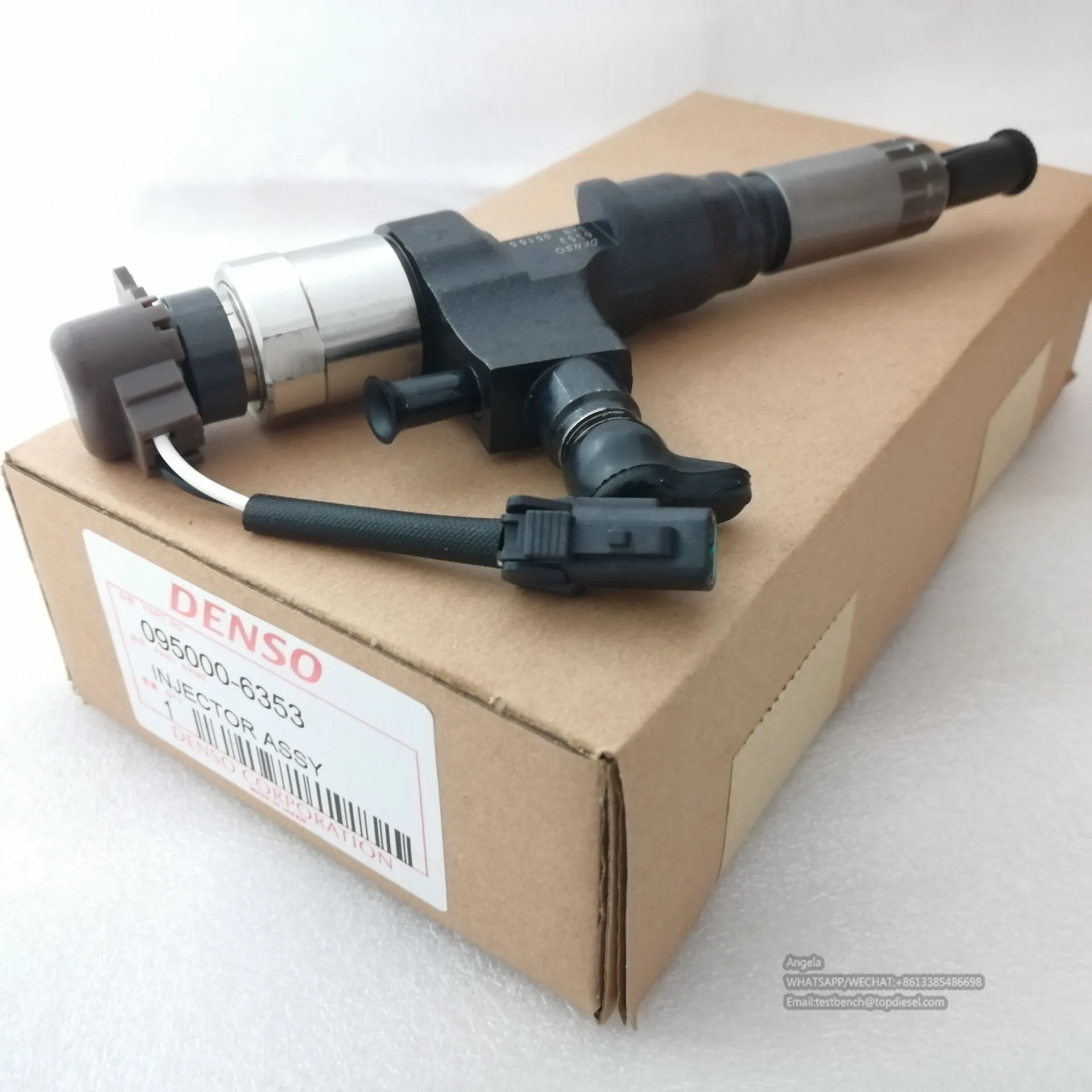 Denso Common Rail Injector 095000-6353 for HINO J05E 23670-E0050,KOBELCO SK200-8,SK260-8