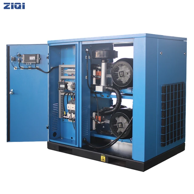 Hot selling energy saving 7.5KW 400V single stage silence AC power electric oil-free air scroll compressor for offer