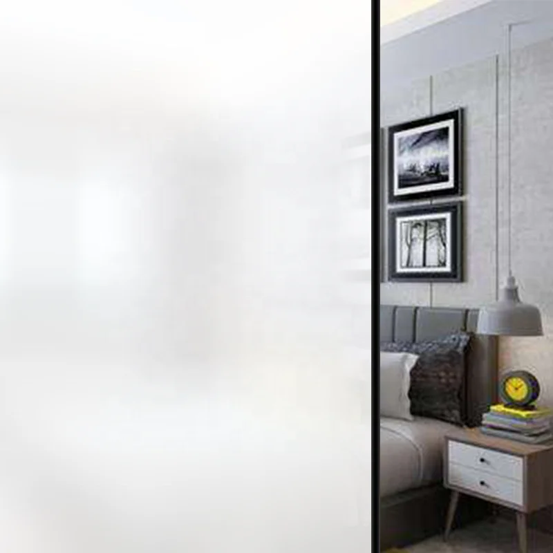 Matte white home offical decorative frosted lamination window tint film for glass