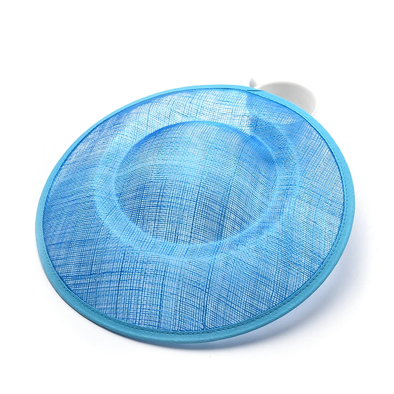 Manufacture Fashion Sinamay designs hat base used for church parties customized DIY design hat base
