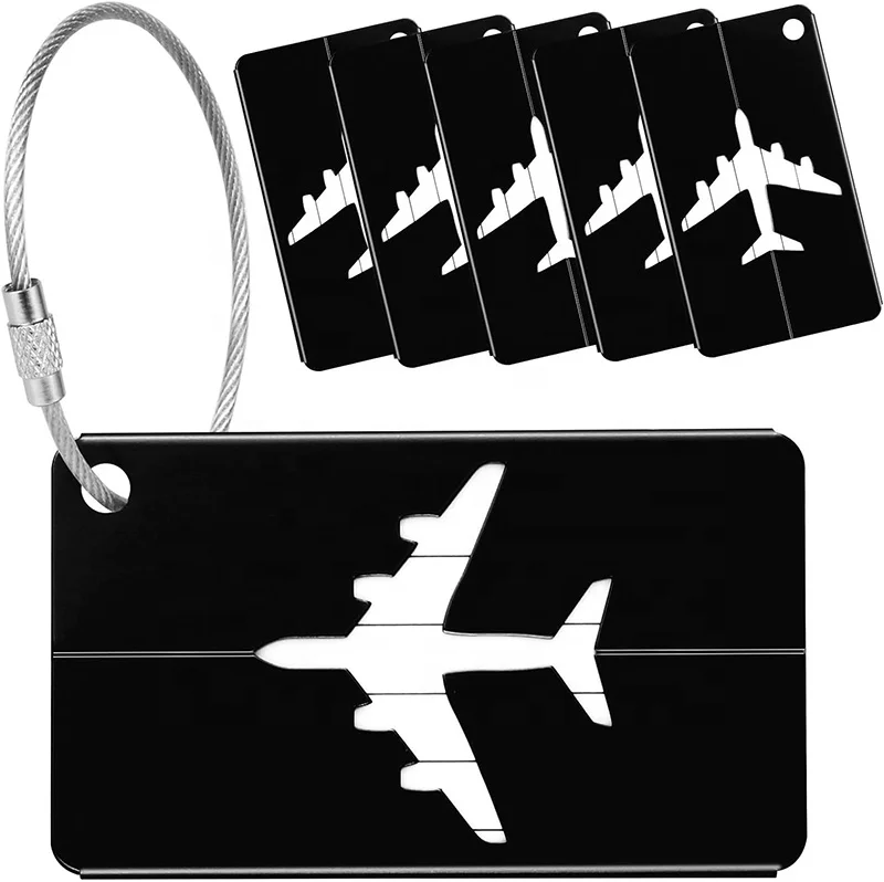 Custom Luggage Tag Bag Travel ID Labels Suitcase Name Tags Luggage Tags for Suitcase Airplane