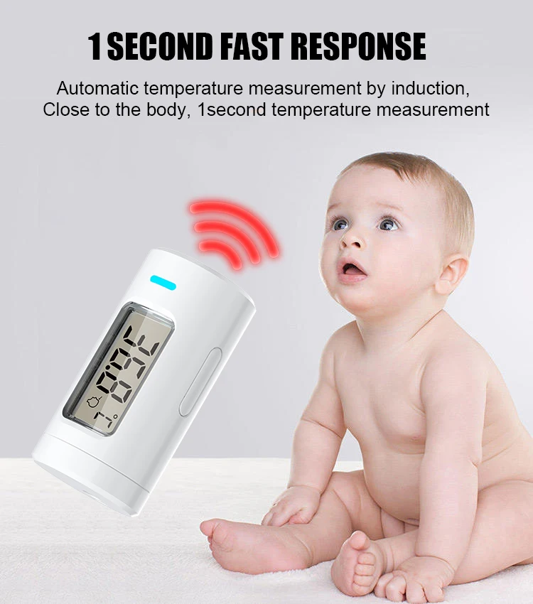Baby Digital Handheld Infrared Non-Contact Thermometer Body Forehead Ir Infrared Body Object Laser Thermometers With Alarm