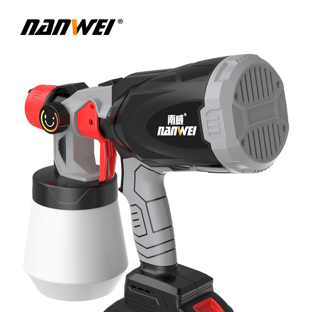 NANWEI Wholesale High-Pressure Power Tools Handheld Electric Spray Gun Airless Paint Sprayer