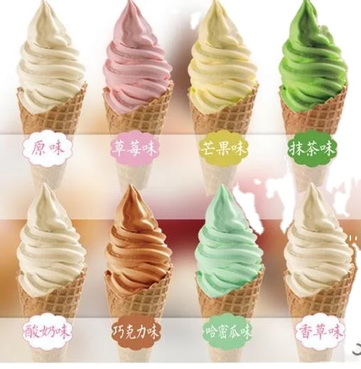 
Мягкий порошок мороженого Дыня и другие различные вкусы  (60254574031)