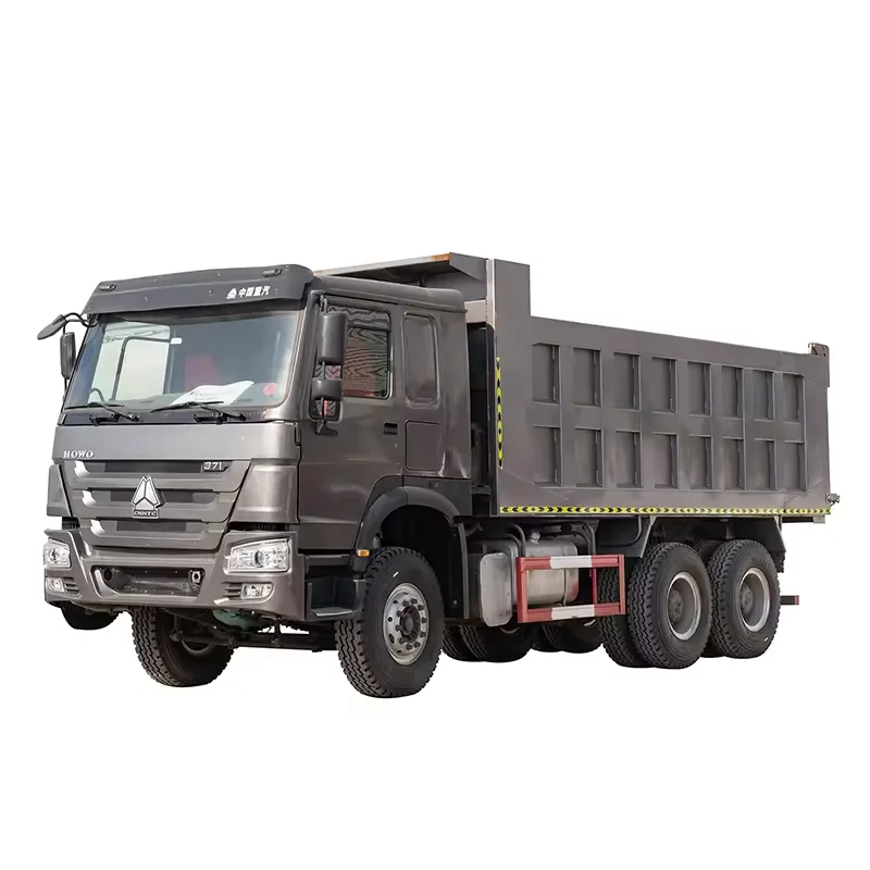 Second hand Sinotruk HOWO Rhd 375HP 8*4 6*4 canter грузовик использованный тяжелый шины самосвал для Замбии