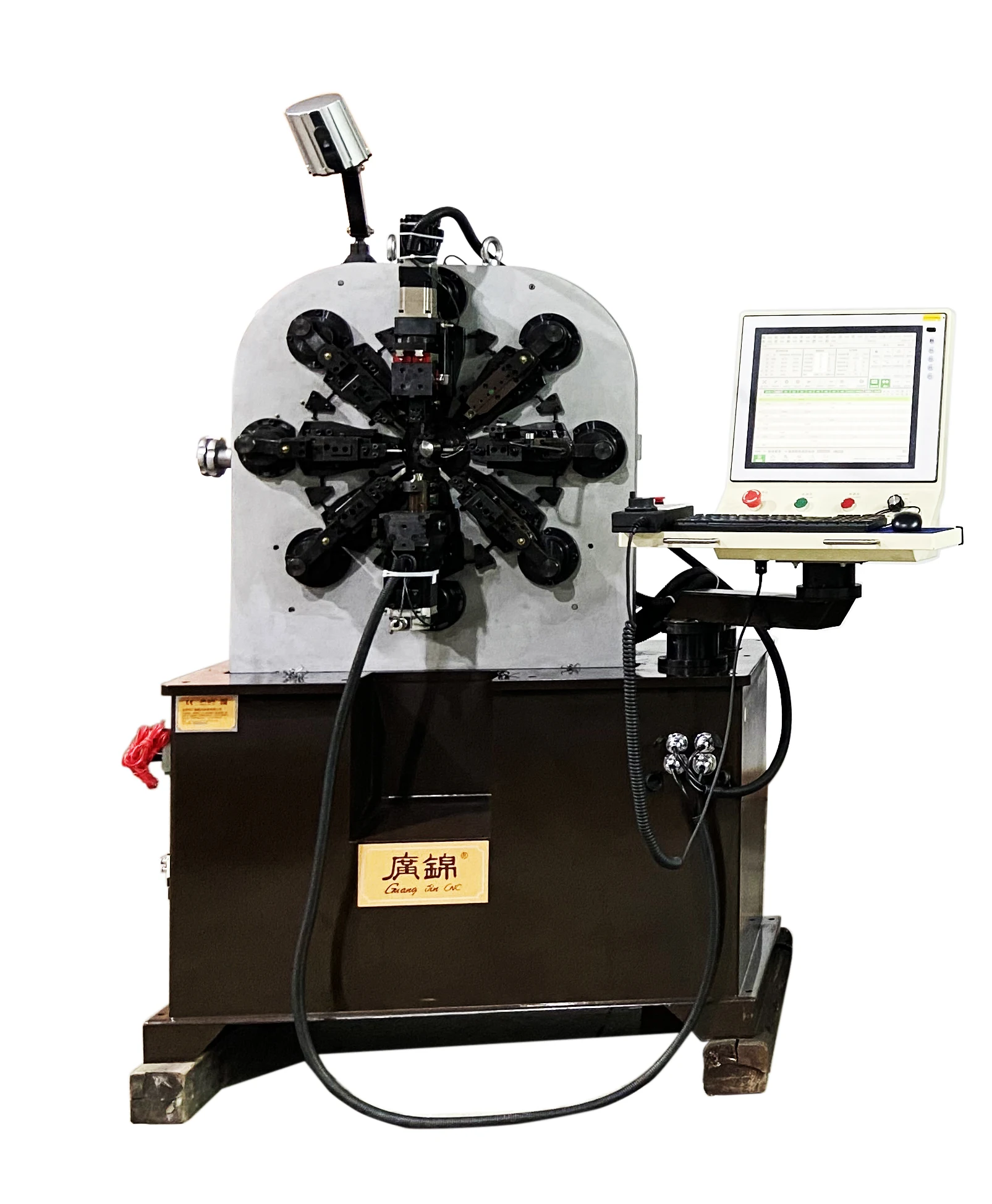 Многоскользящая пружинная машина 2,5 мм, машина для производства двойной скручивающей пружины, машина для формовки проволоки без камня