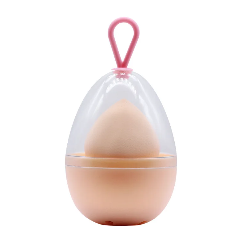 
New Type Top Sale Egg Shape Makeup Case Makeup Egg Cosmetic Sponge Storage Holder 