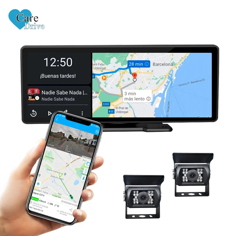 CareDrive 1 Din Smart 7 Inch Fully Automatic Telescopic Autoradio Usb Fm Stereo Mp4 Mp5 Player Car Radio
