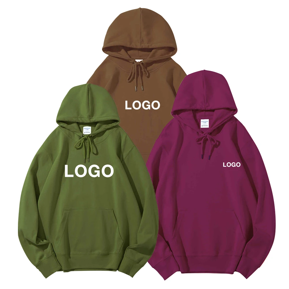 Ai-Mich Customize Cotton Hemp Wholesale Hoodies Fashion Streetwear Logo Custom Art 3D Long Sublimation Hoodies