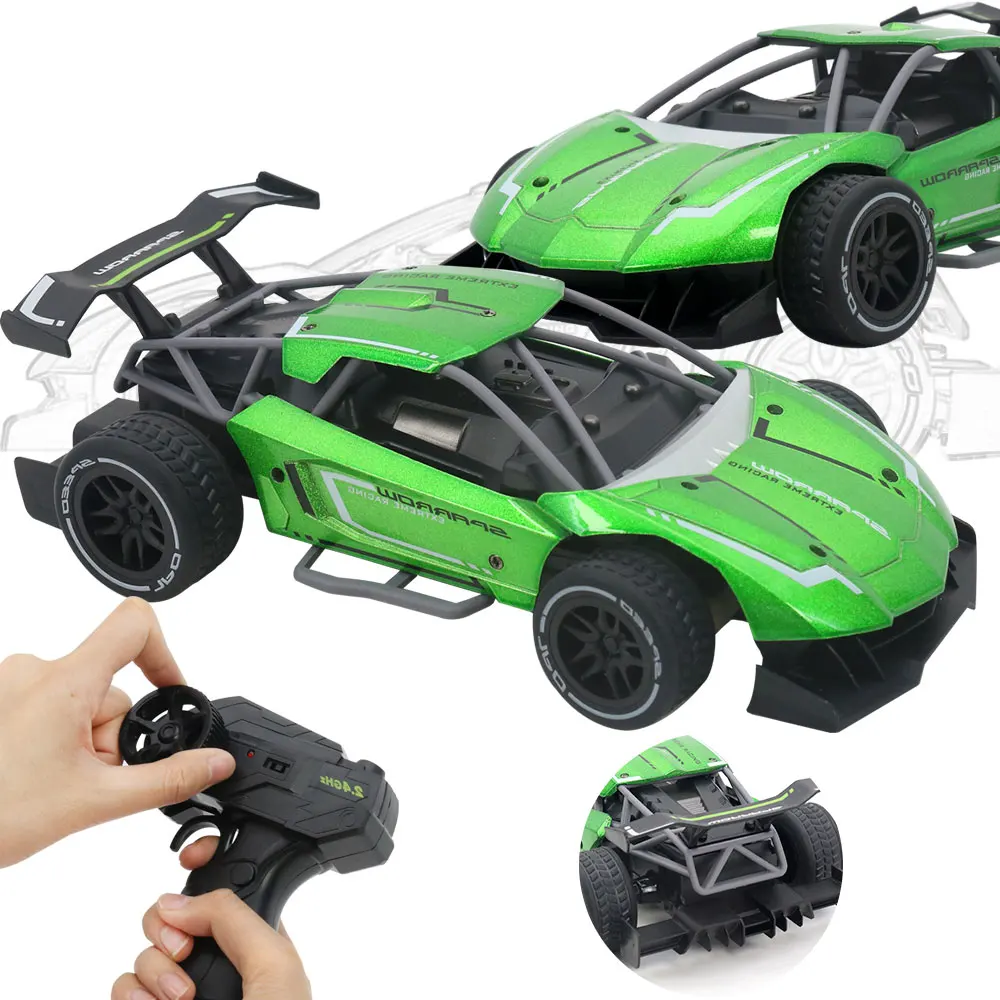 Huiye radio remote controlled electric car toy 1:16 electronic racing rc fast mini for kids hobby