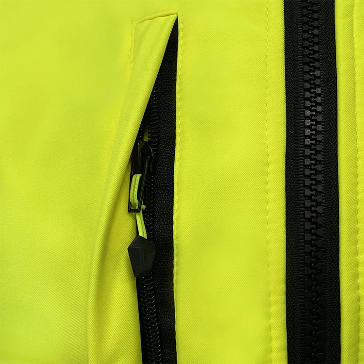 Hi vis custom garment security uniform reflective work jacket