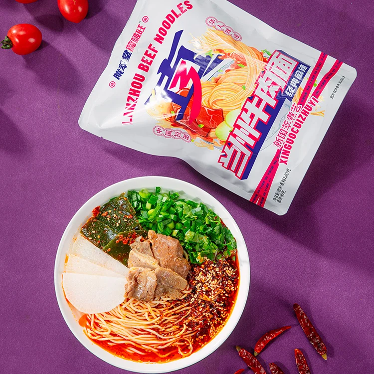 Chinese manufactures bulk ramen oem instant noodle wholesale spicy instant noodles