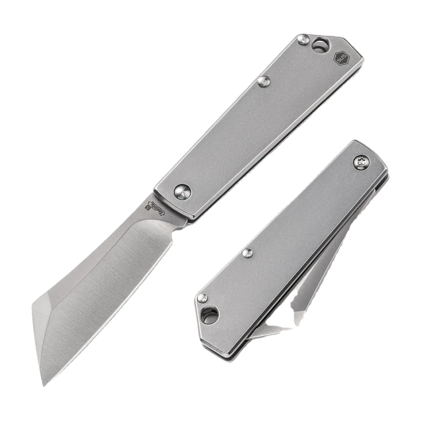 Outdoor Breaker Rope Cutter Camping Hunting Survival Activities Folding Pocket Knife S(4szies)