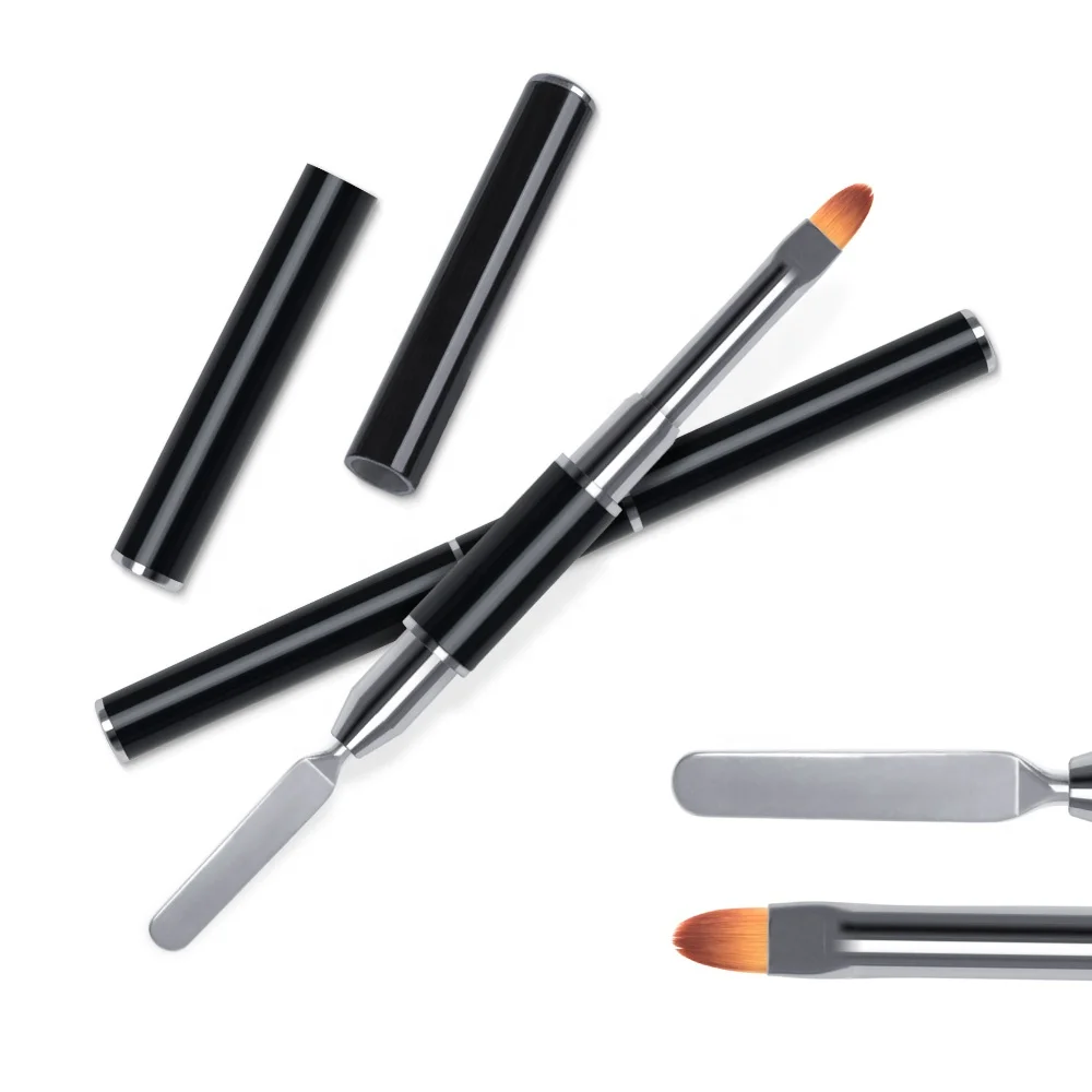 Nail Art Brushes For Manicure UV Gel Brush Pen Extensions Acrylic Nail Art Painting Drawing Carving Pen Phototherapy Brush