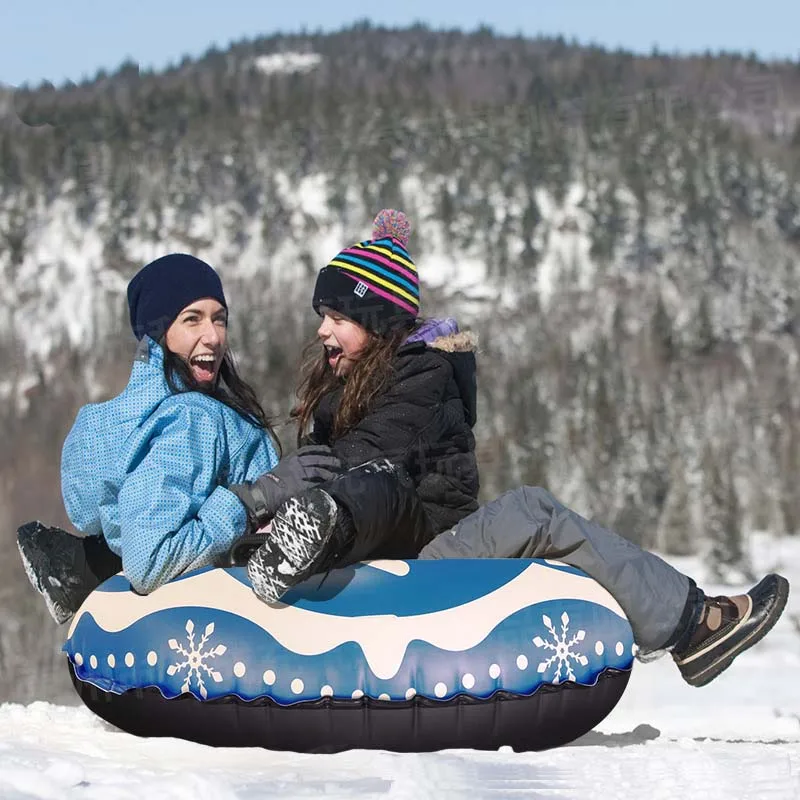Hot selling  promotional Inflatable snow sledge Snow Tube for kids and adults