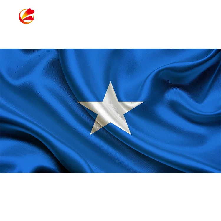 Wholesale Custom Polyester Waterproof 3*5 National Flag  somali flag